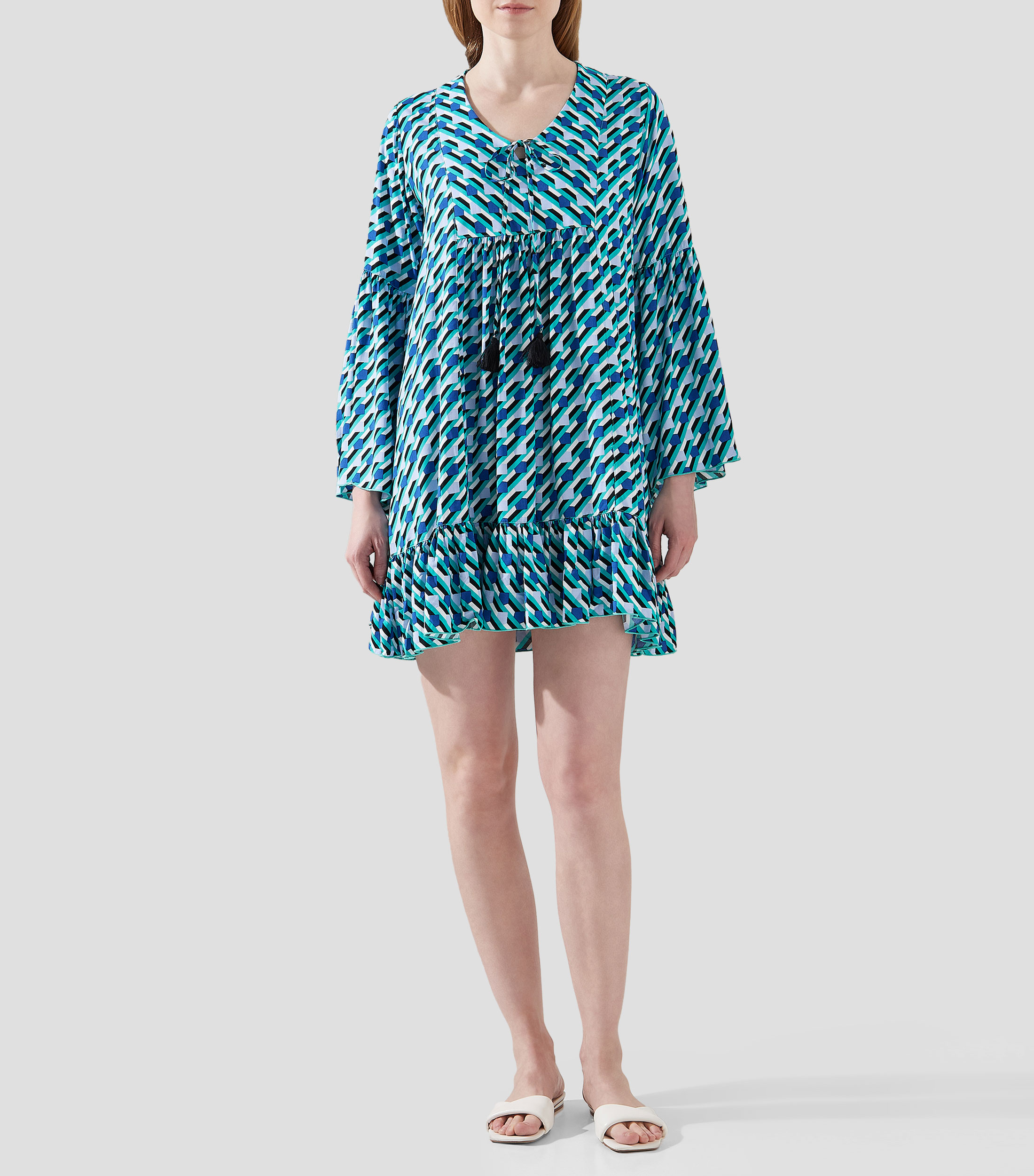 Maje: Vestido Mini Manga Larga Mujer | El Palacio De Hierro